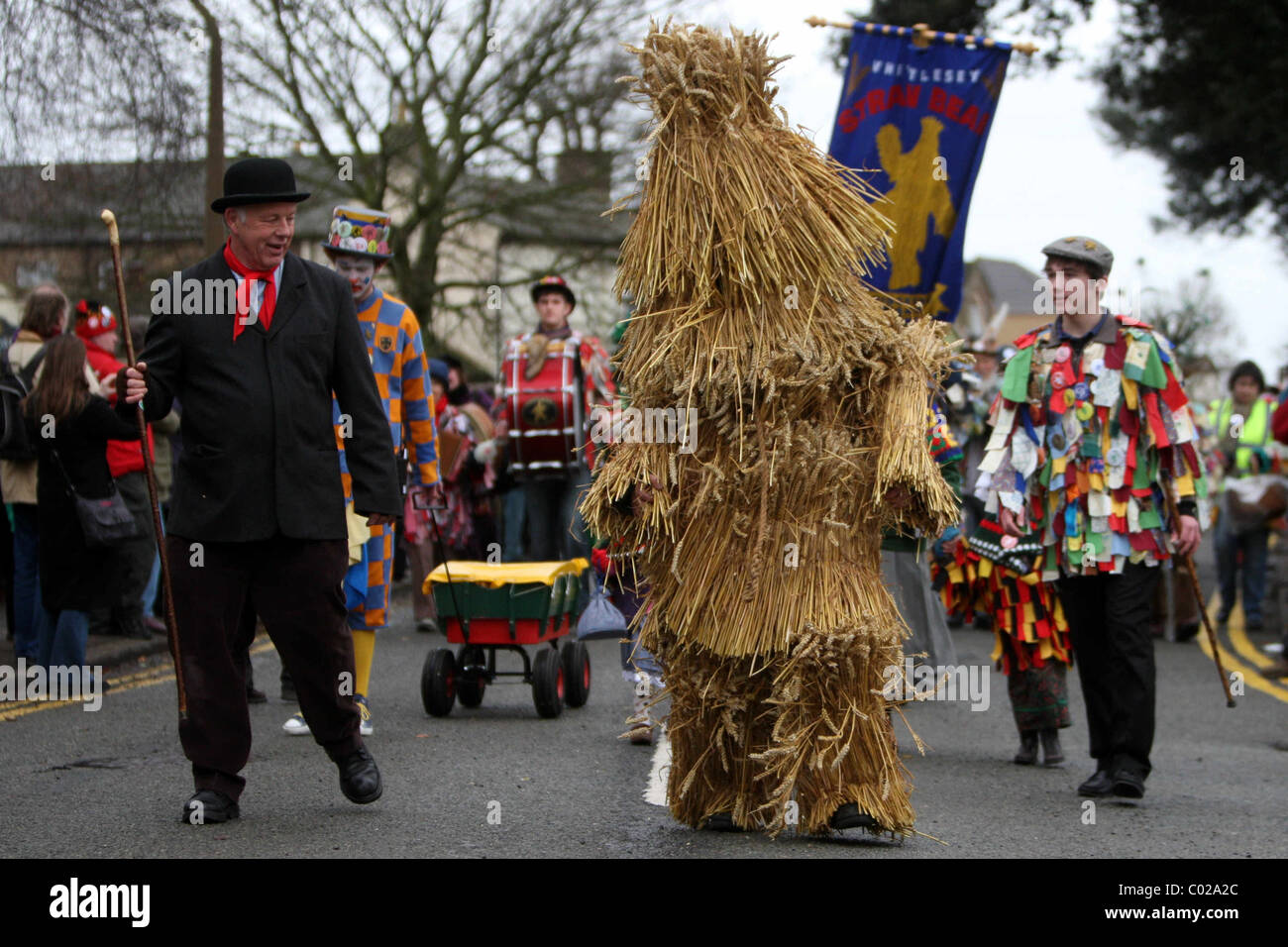 Whittlesey Straw Bear Festival Stock Photo - Alamy