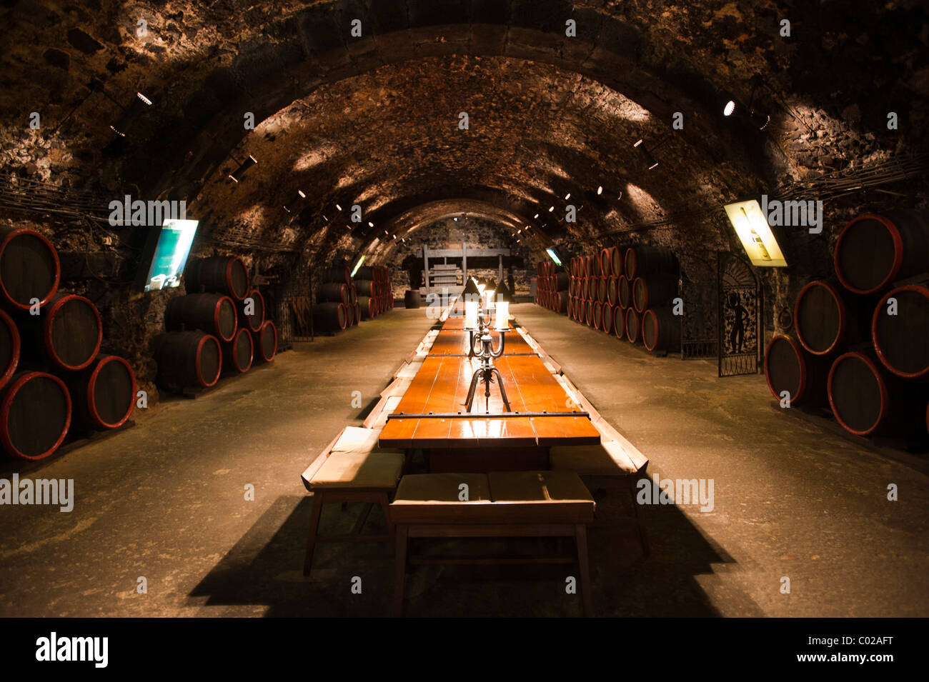 Rakoczi pince, Rakoczi wine cellar, UNESCO World Heritage site, Tokaj region, Hungary, Europe