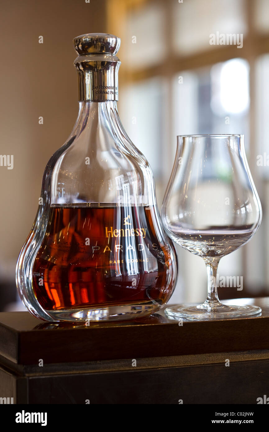 Hennessy Paradis Rare Cognac Stock Photo
