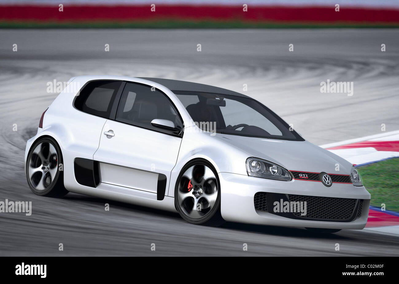 VW Golf GTI W12 concept Volkswagen has got out a stunning car in the form  of the Golf GTI W12 concept with a claimed speed of Stock Photo - Alamy