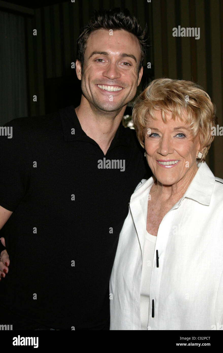 Daniel Goddard and Jeanne Cooper The Young and the Restless fan luncheon held at the Universal Sheraton Hotel Los Angeles, Stock Photo