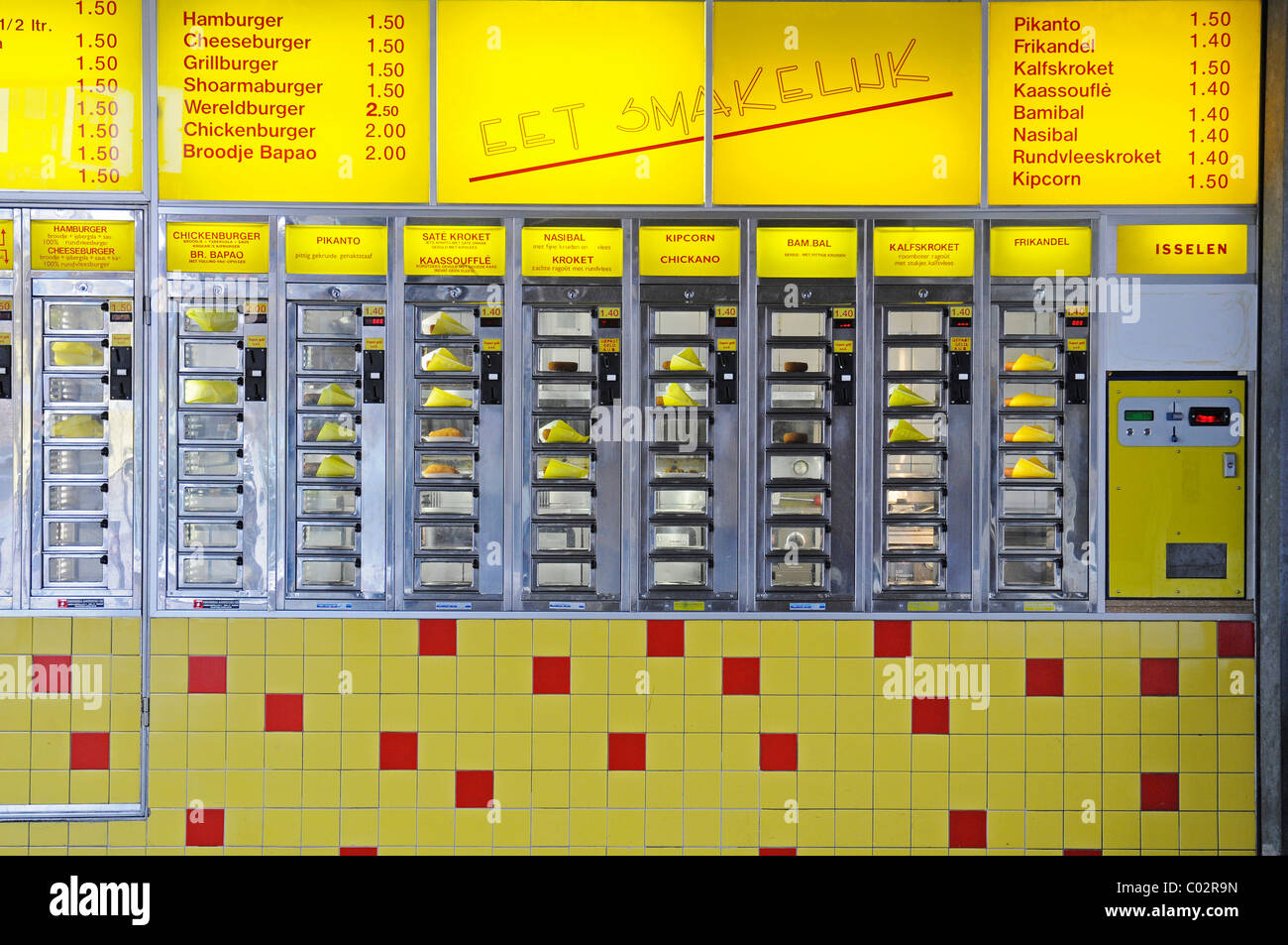 Fast food, snack, automat restaurant, Enschede, Holland, Netherlands,  Europe Stock Photo - Alamy