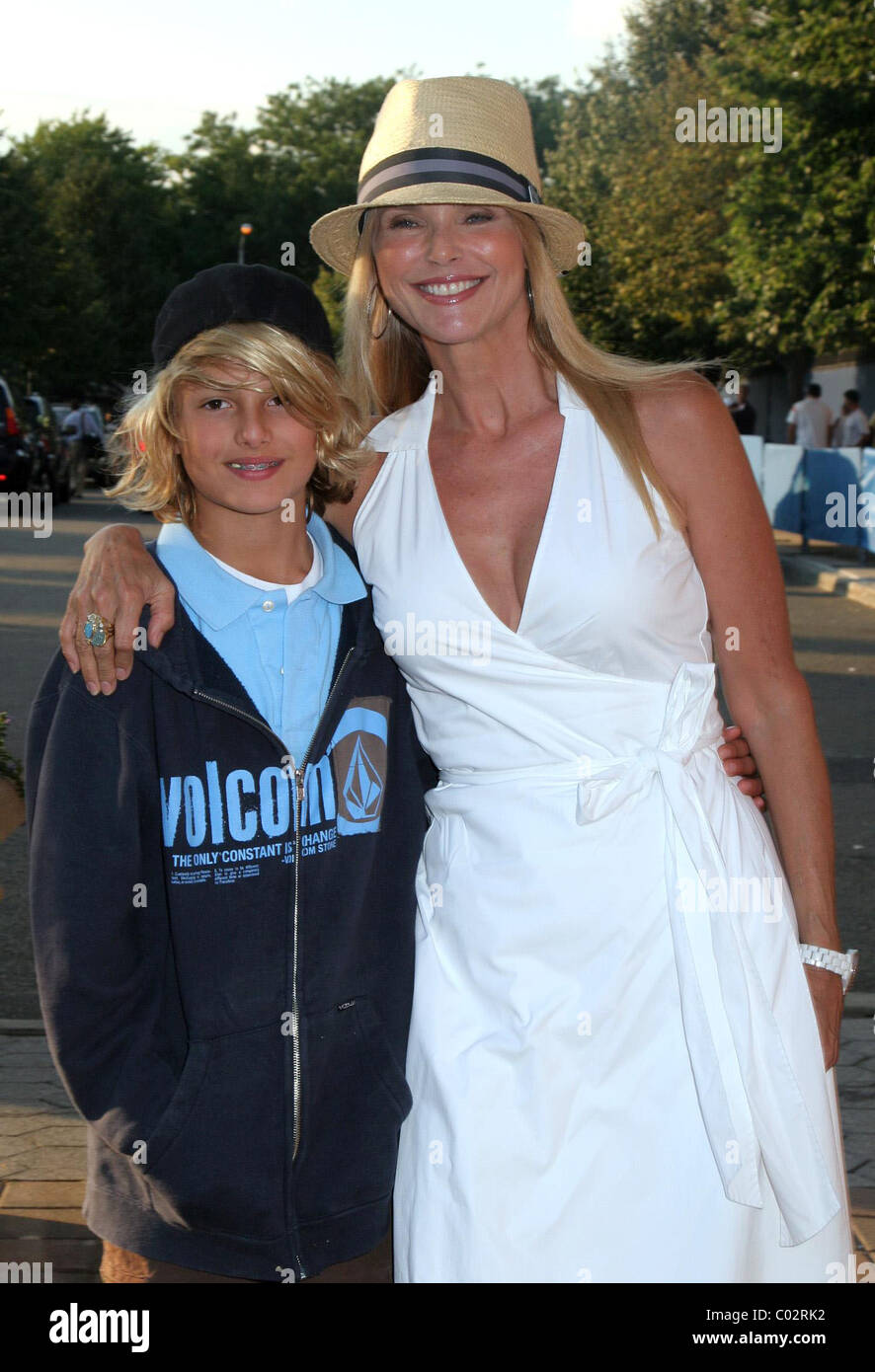 Christie Brinkley,, son Jack Opening Night Gala at the US Open Tennis