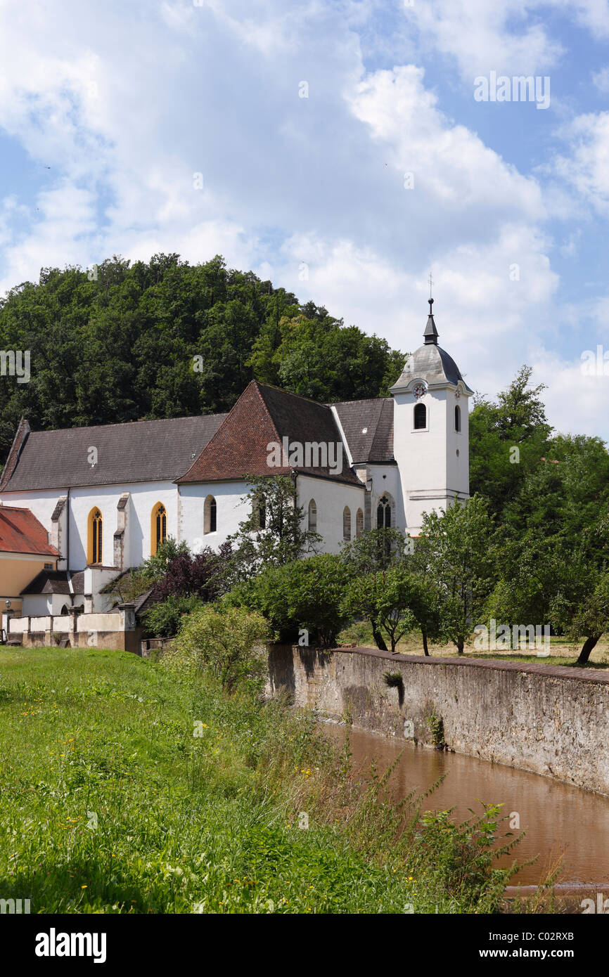 Carthusian church of the Kartause Aggsbach monastery, Wachau, Mostviertel, Lower Austria, Austria, Europe Stock Photo