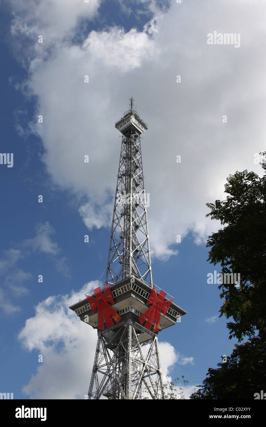 The radio tower on the Berlin Exhibition Grounds, Berlin, Germany, Europe Stock Photo