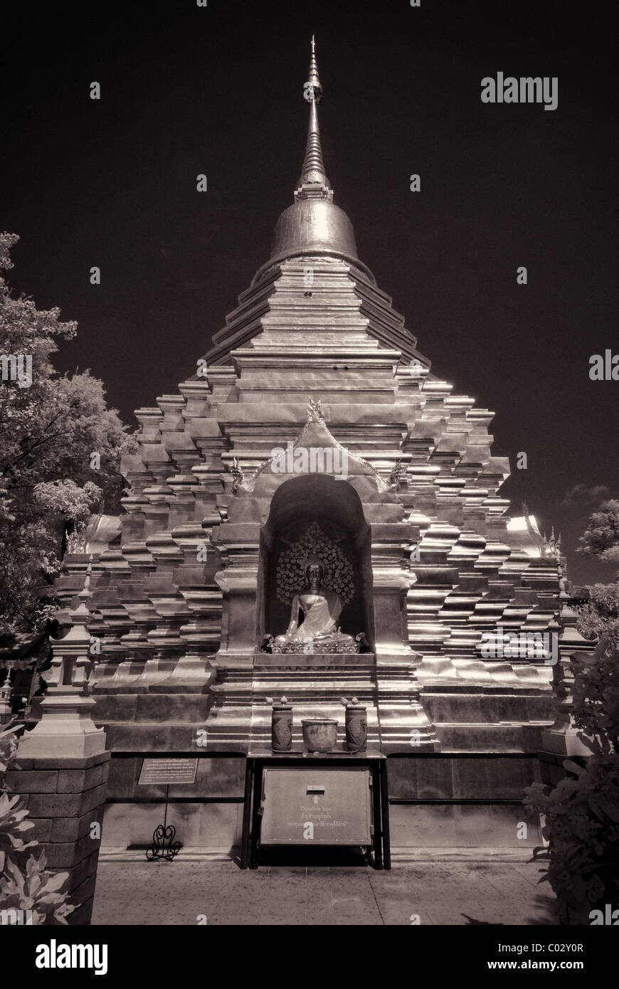 Wat Phan An - Chiang Mai Stock Photo