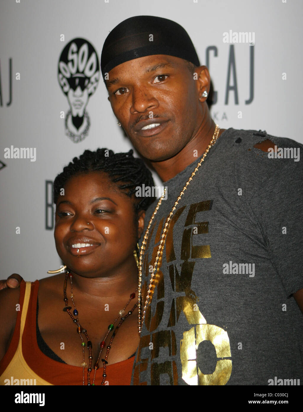 Jamie Foxx And Sister The 2007 Mtv Video Music Awards After Party Held At Tao Nightclub Inside The Venetian Hotel And Casino Stock Photo Alamy