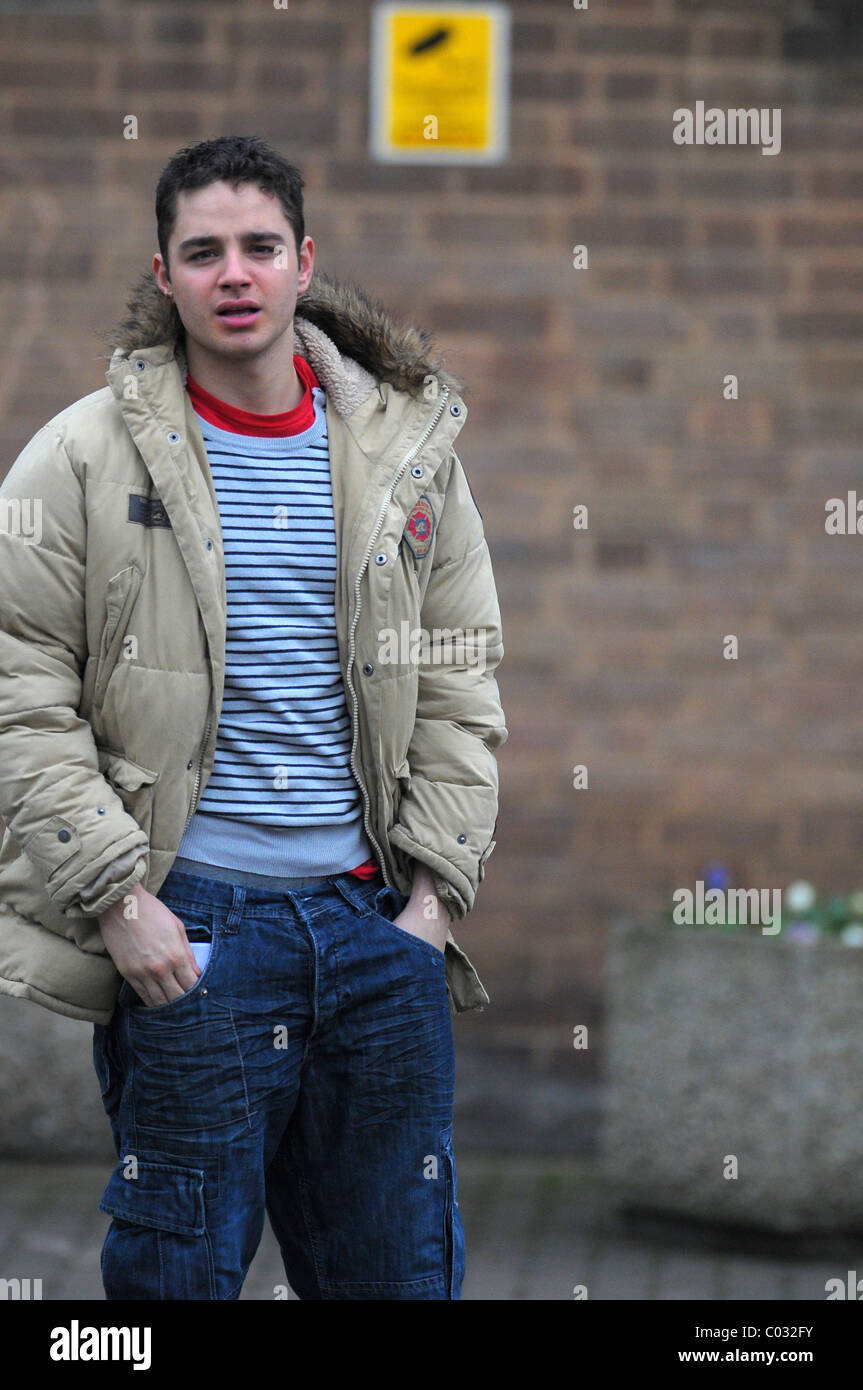 Adam Barton ,outside ITV Studios Stock Photo Alamy