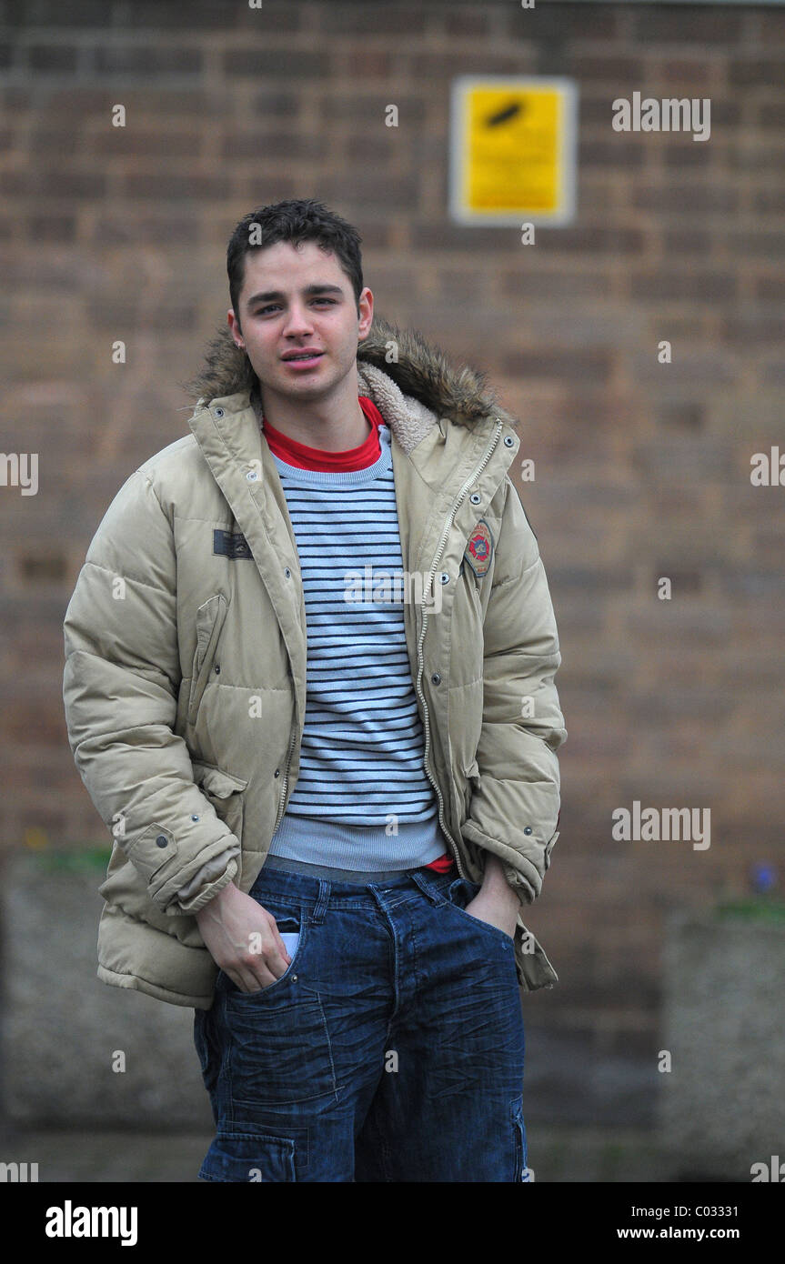 Adam Barton ,outside ITV Studios Stock Photo Alamy