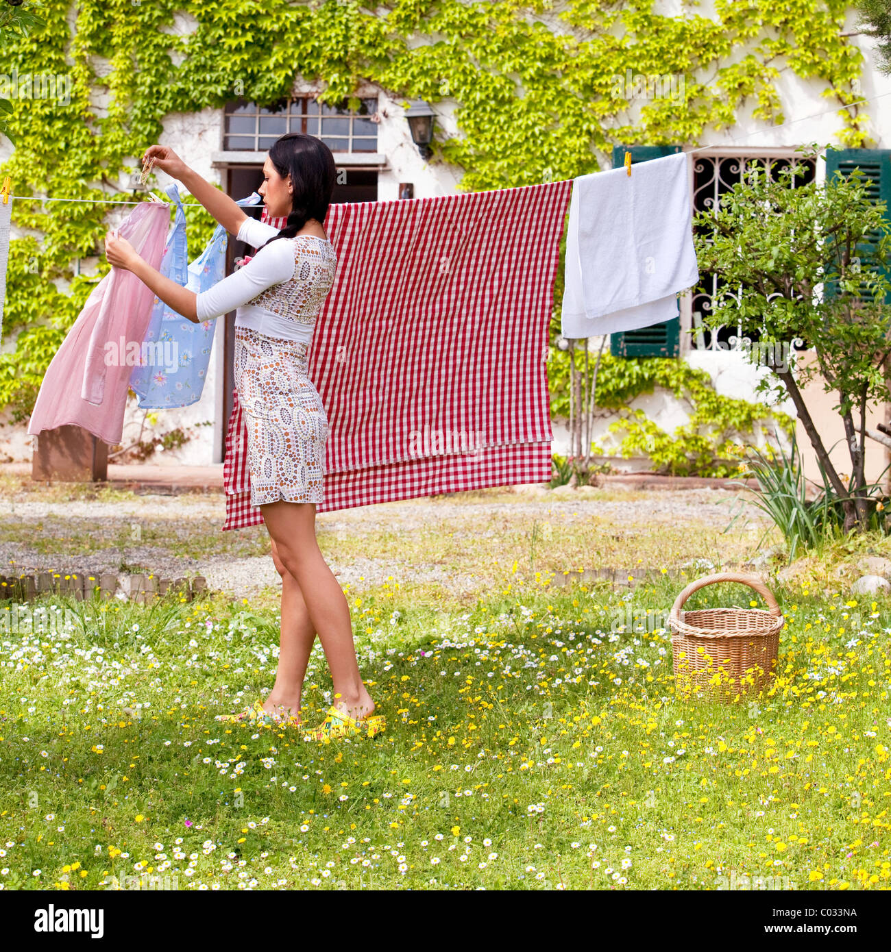 Clotheslines hires stock photography and images Alamy