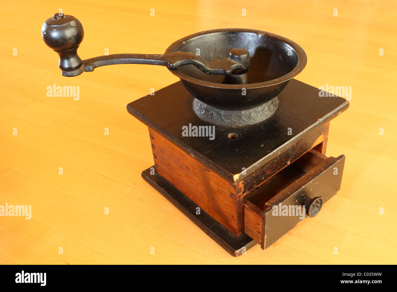 19th Century Coffee Grinder High Resolution Stock Photography and