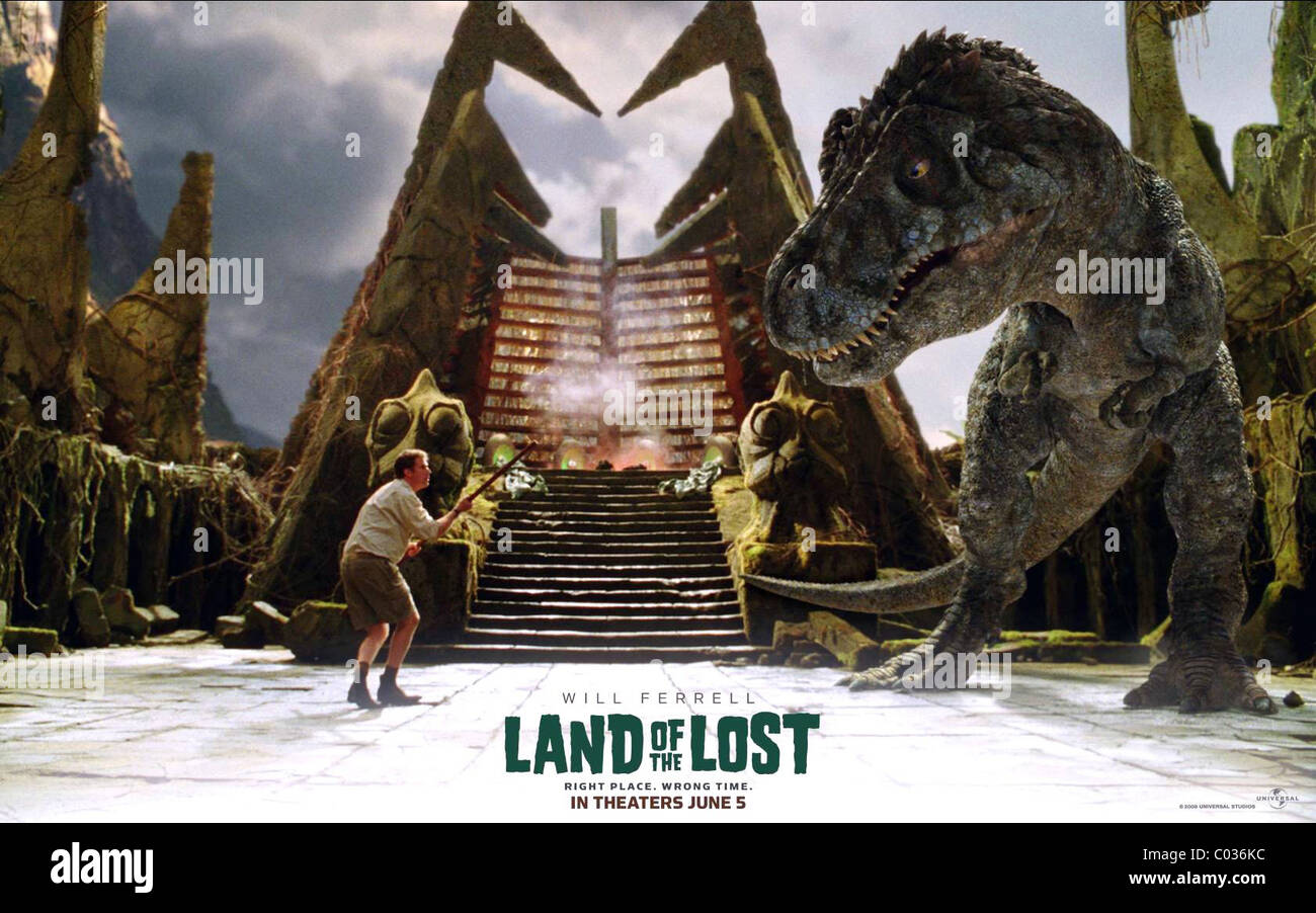 8x10 Print Land of the Lost Creatures 2009 Will Ferrell #LL83