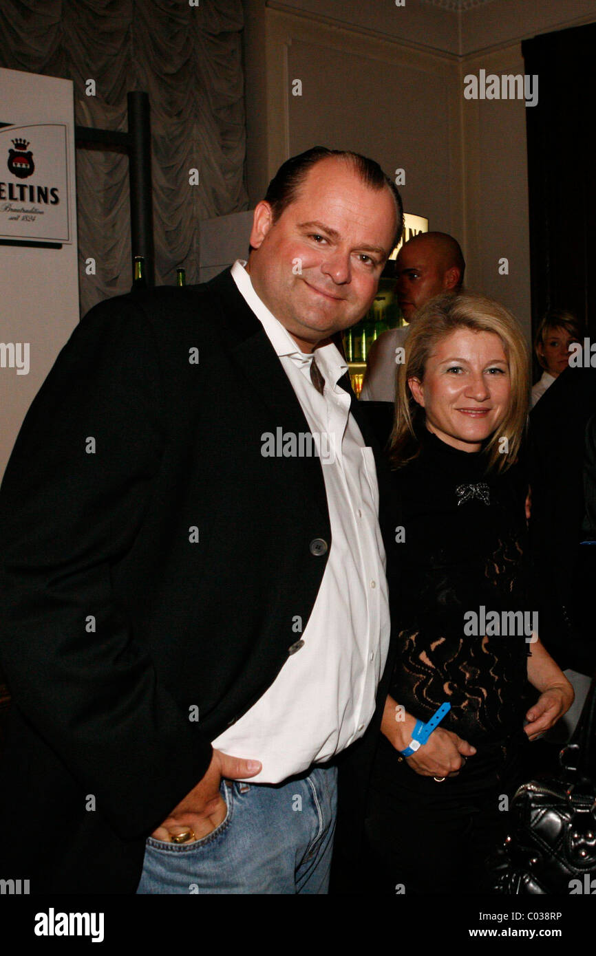 Barbara Schilling and Markus Majowski Astra Leader's Night 2007 at the  Meistersaal Berlin, Germany - 01.09.07 Stock Photo - Alamy