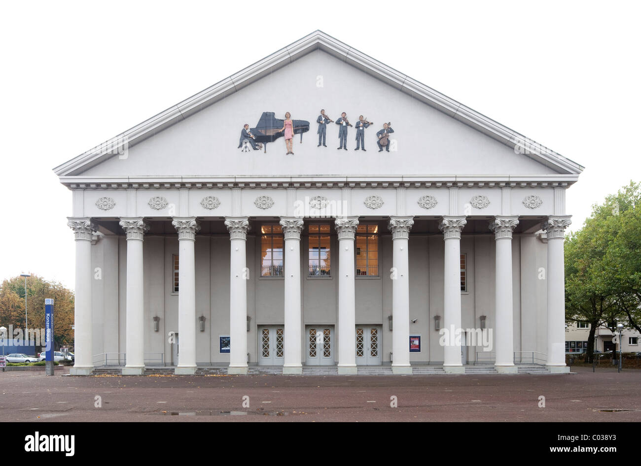 Concert hall, Konzerthaus Karlsruhe, Baden-Wuerttemberg, Germany, Europe Stock Photo