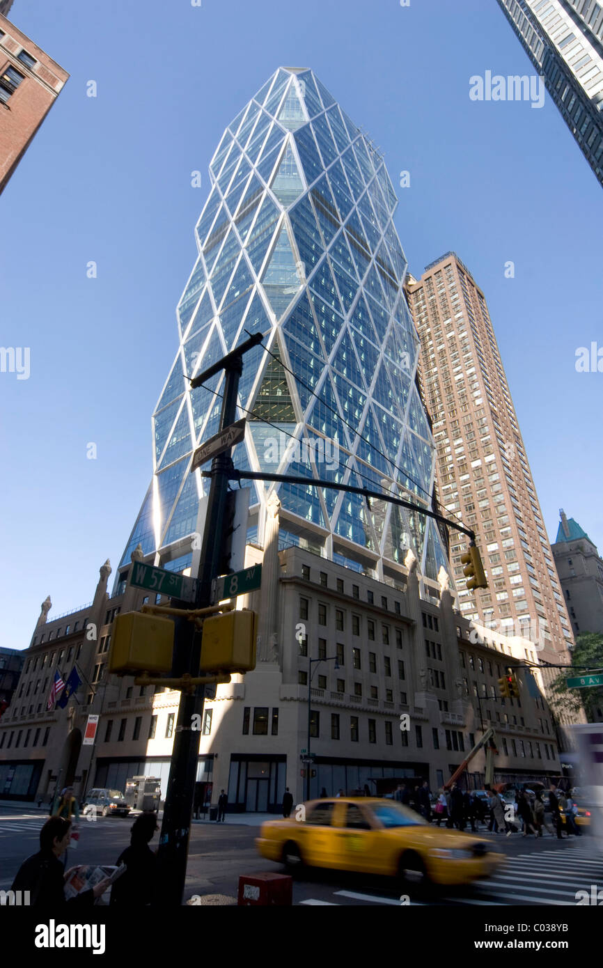 Hearst Building Manhattan New York Stock Photo