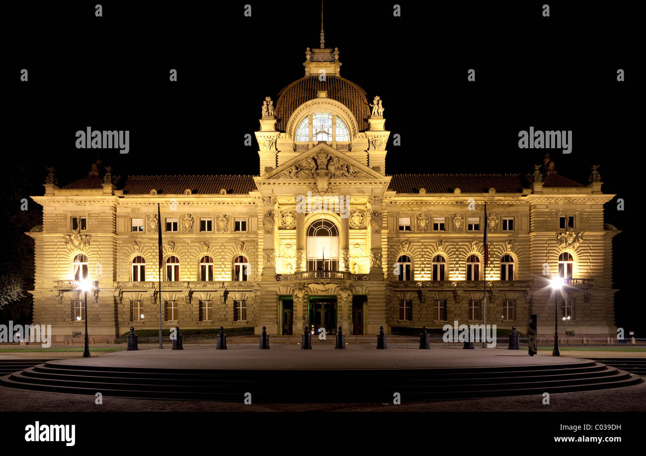 Palace of the Rhine or Palais du Rhin, Strasbourg, Alsace, France, Europe Stock Photo