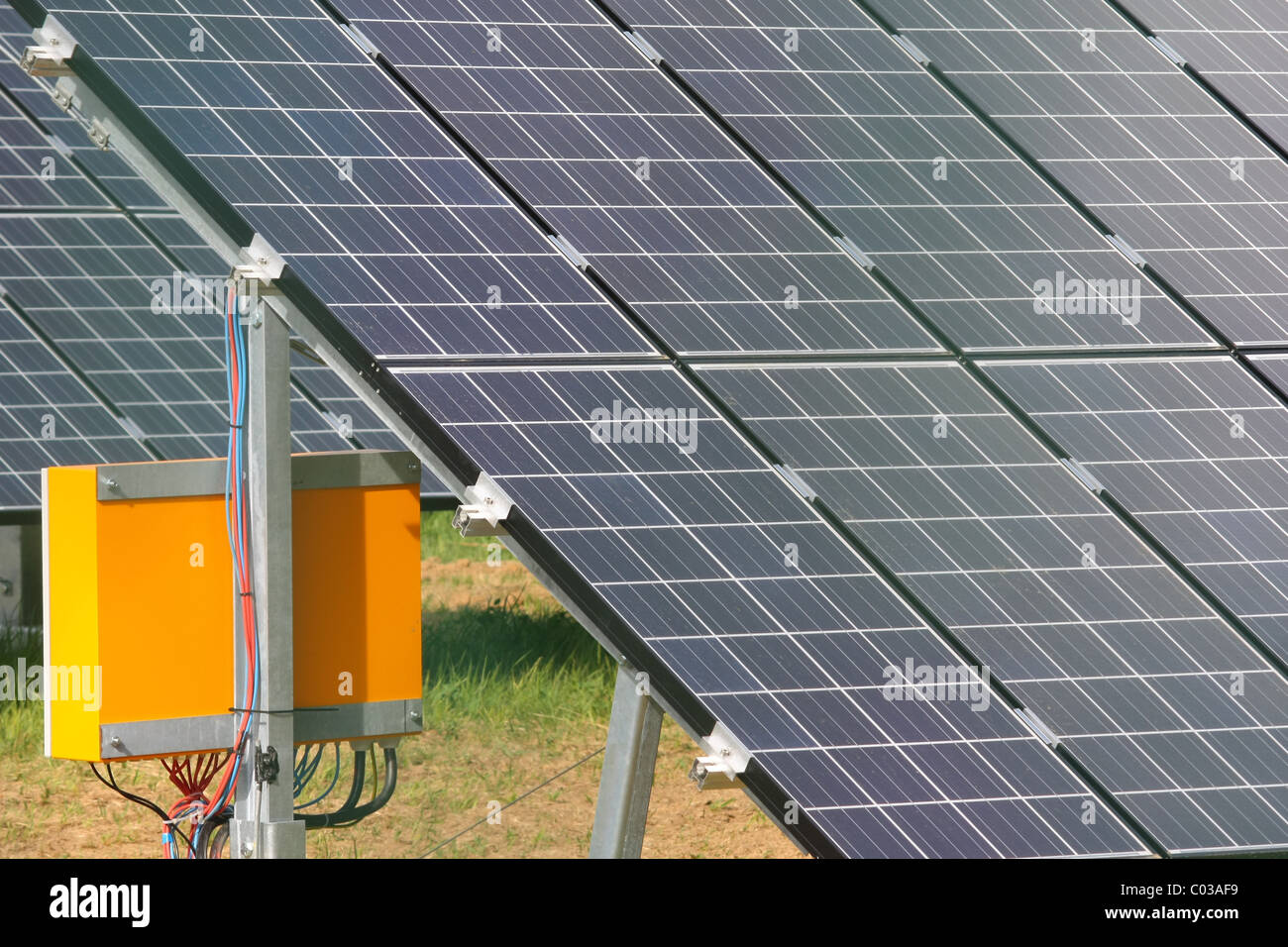 solar panel Stock Photo