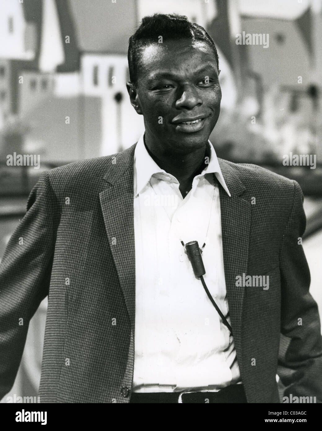 NAT KING COLE (19191965) US singer. musician and film actor Stock