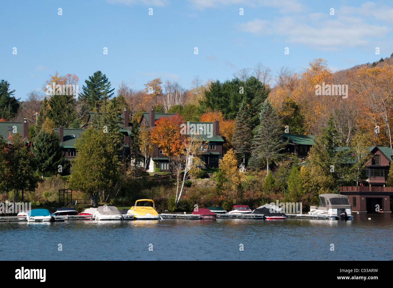 Lake Placid, a village in the Adirondack Mountains in Essex County, New York, United States