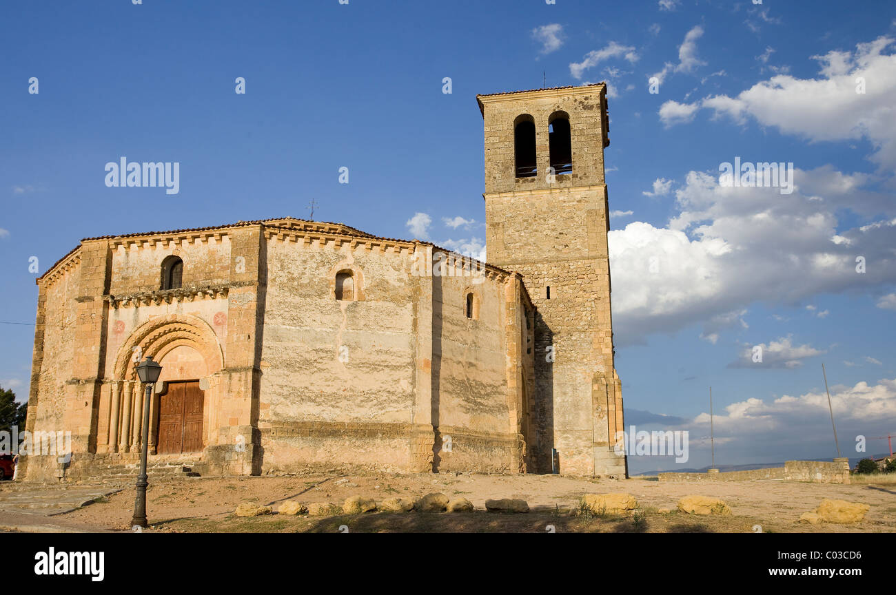 Vera Cruz church (Segovia,Spain) Stock Photo