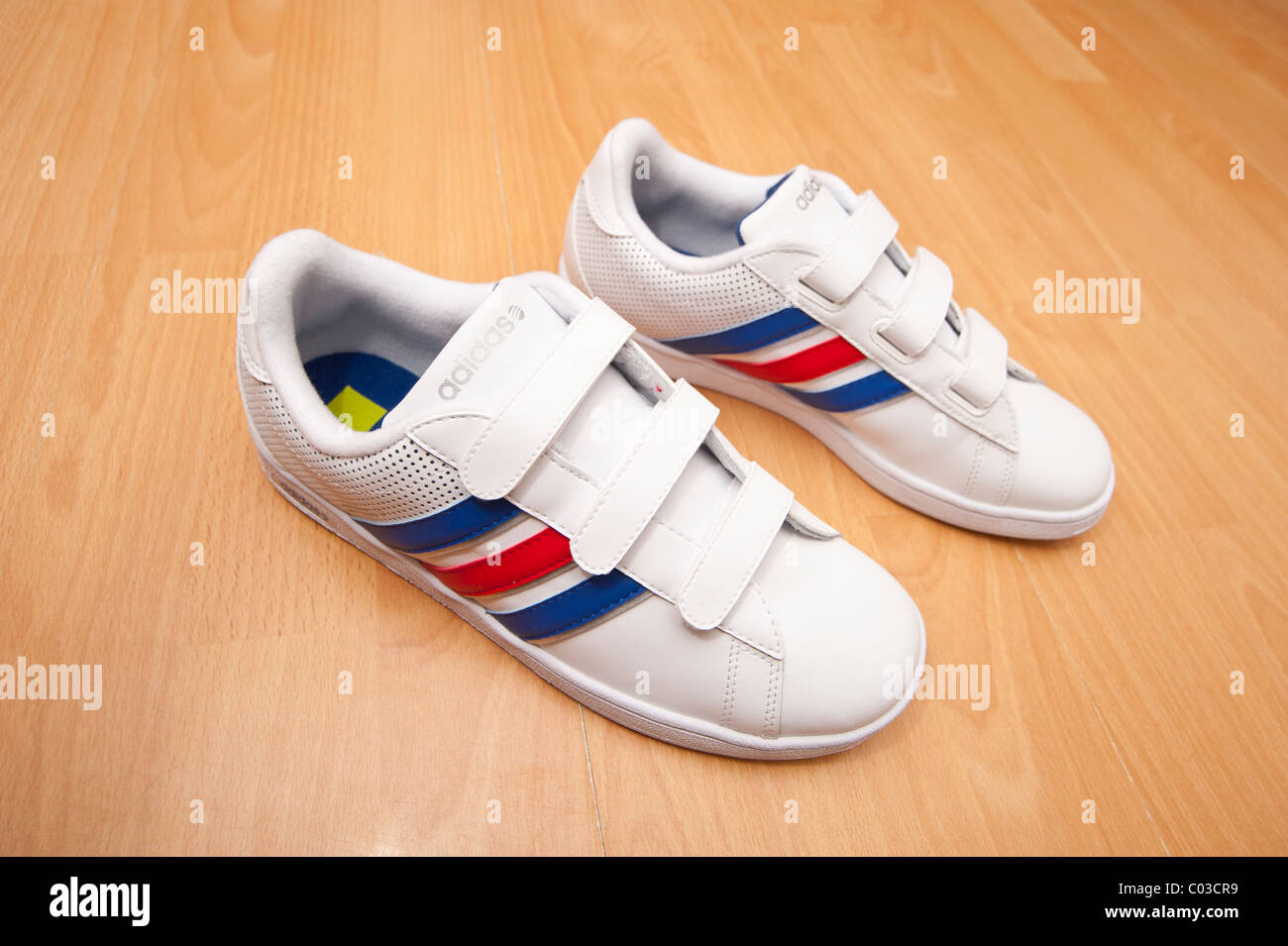 kids adidas velcro trainers