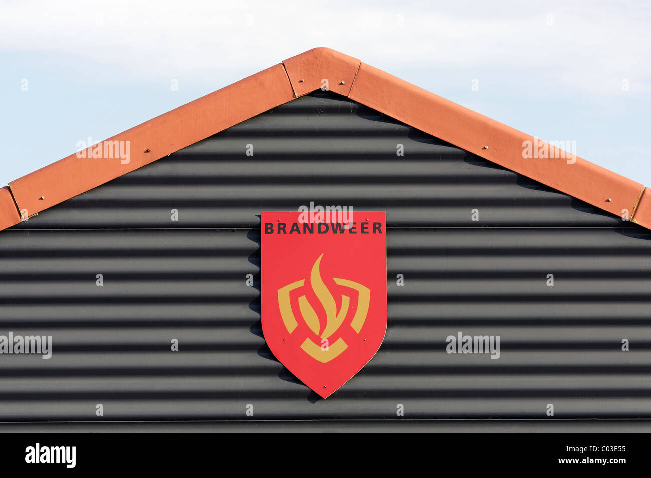 Logo Brandweer, Holland Fire Department, Zoutelande, Walcheren, Zeeland