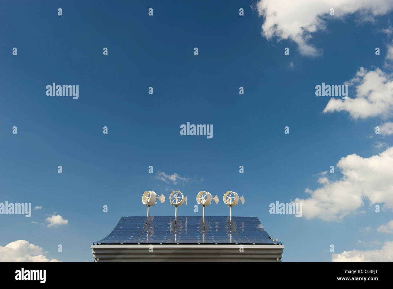 Solar panels on hotel roof hi-res stock photography and images - Alamy