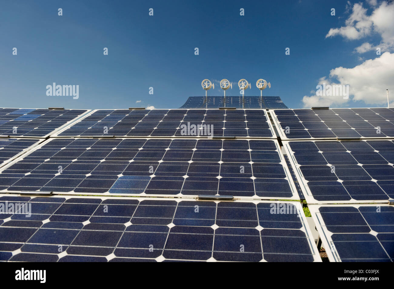 Solar panels on hotel roof hi-res stock photography and images - Alamy