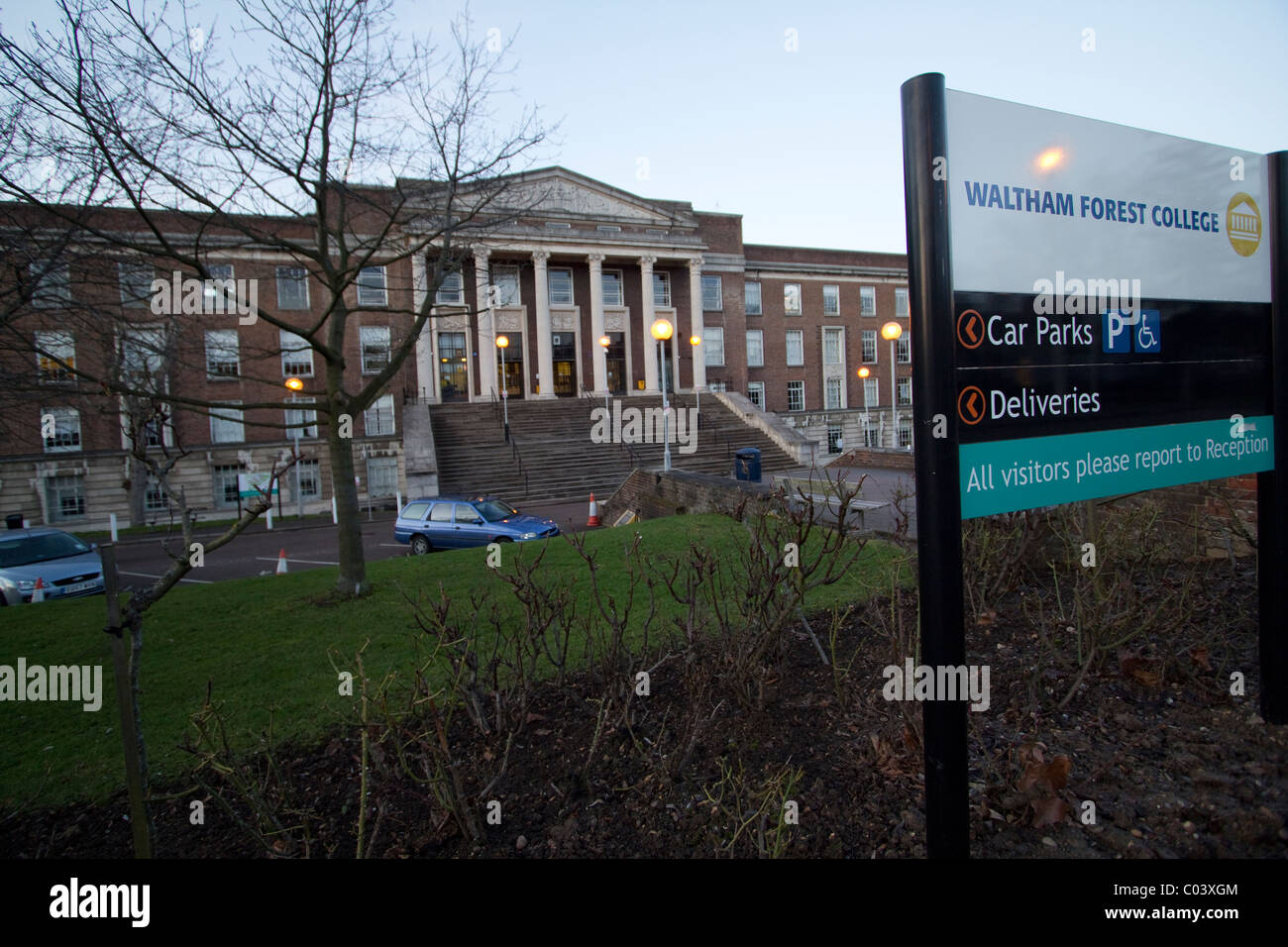 Waltham forest College walthamstow london Stock Photo
