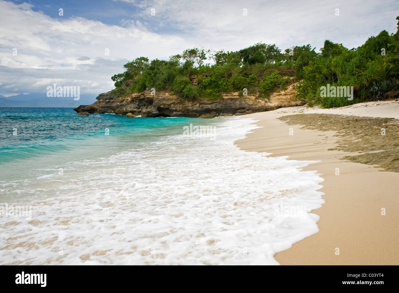 Mushroom Bay is a secluded, romantic tropical beach on the island of