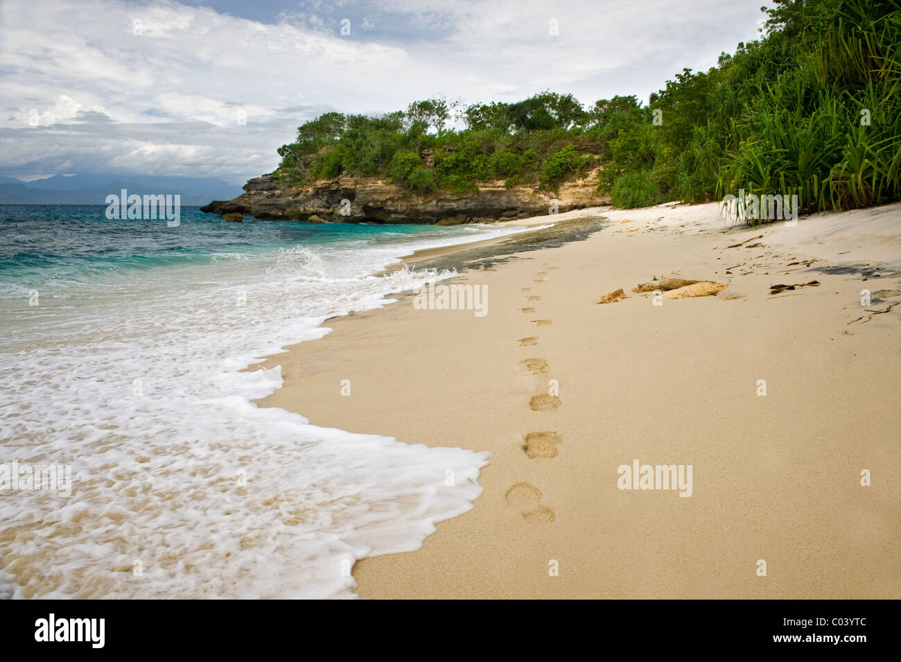 Mushroom Bay is a secluded, romantic tropical beach on the island of