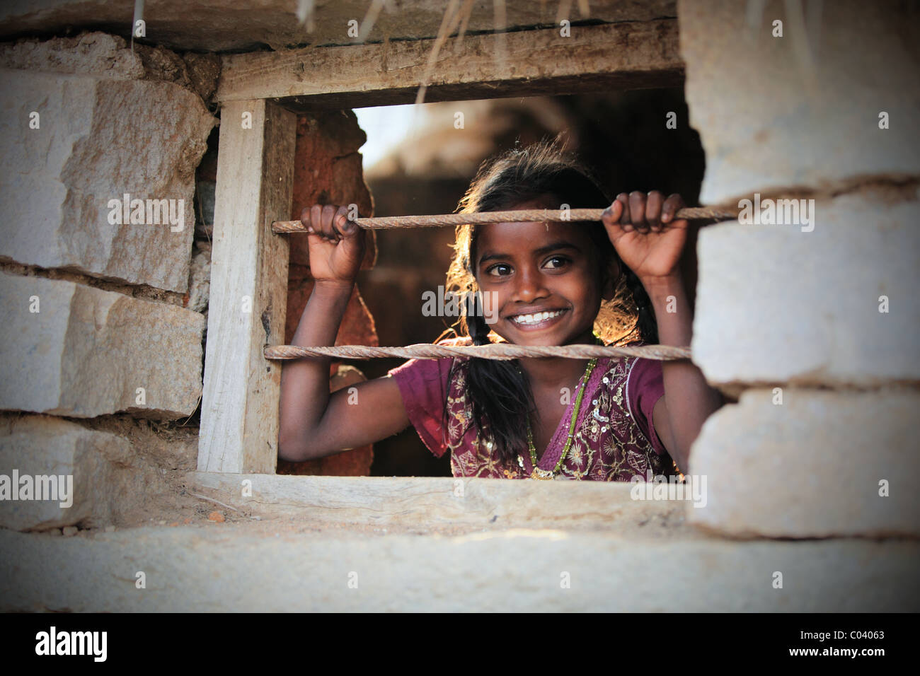 Caged girl hi-res stock photography and images - Alamy