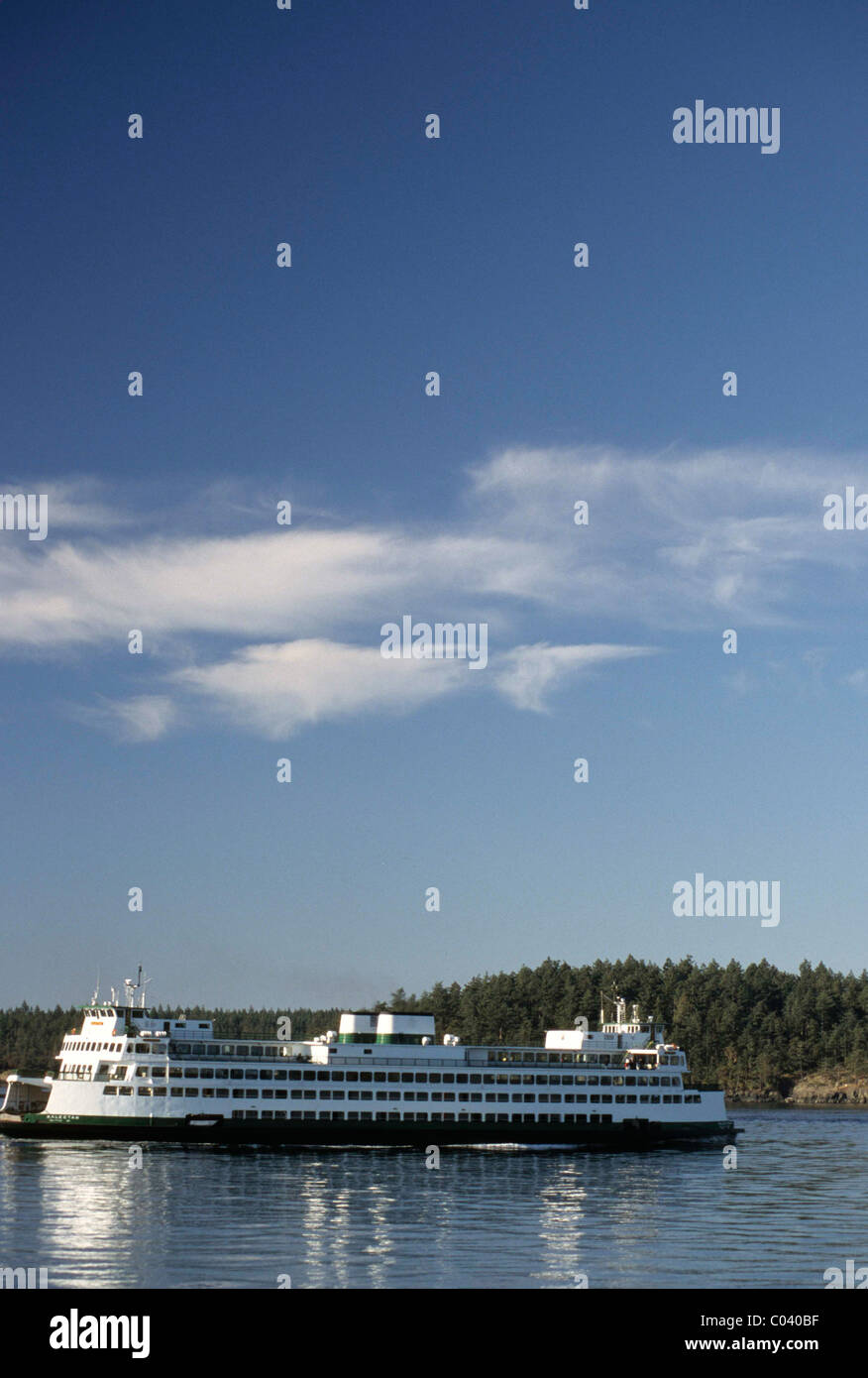 Island Ferry, Ferry, San Juan Islands, Washington Stock Photo Alamy