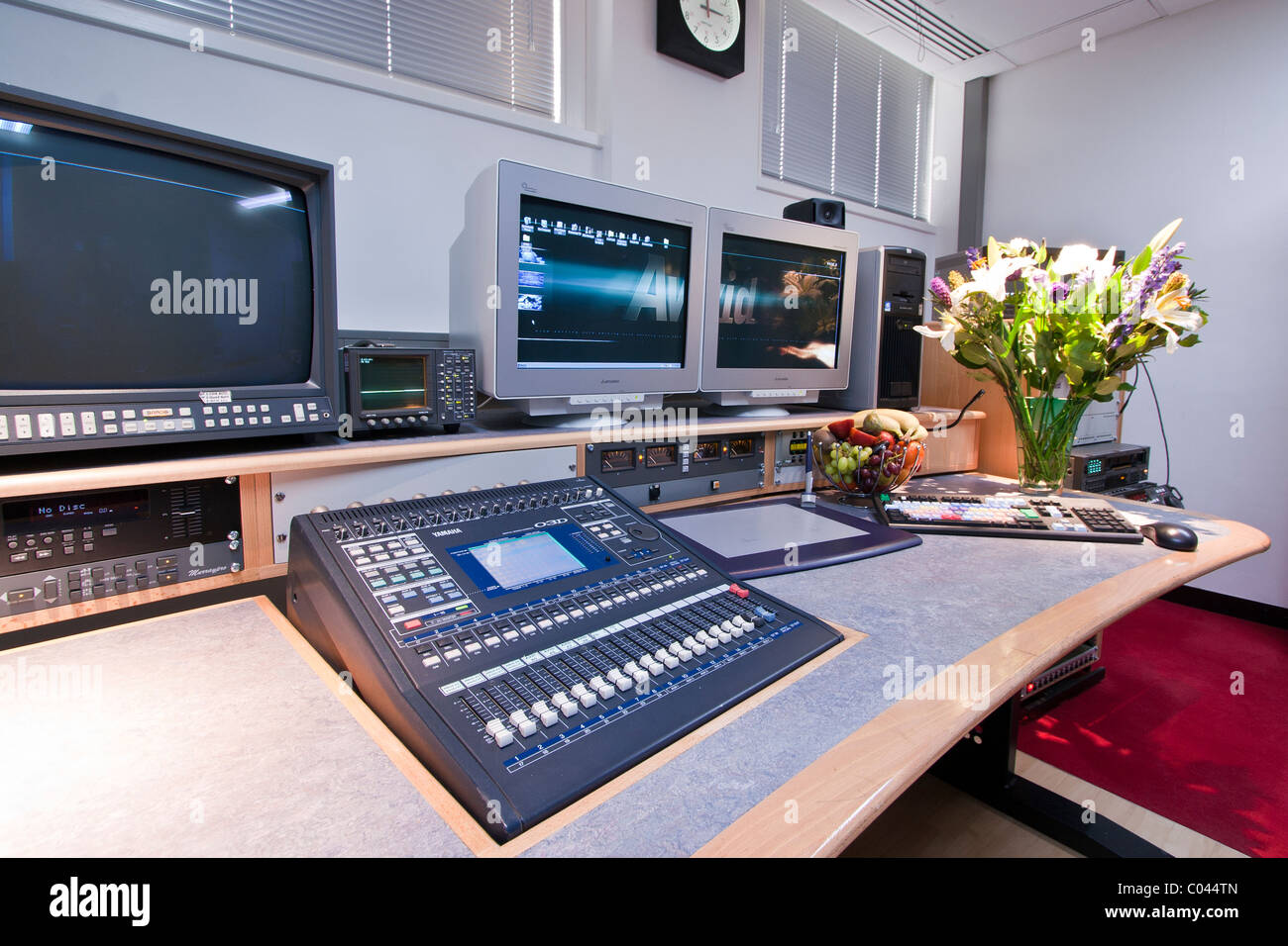 Yamaha 03D Mixing Console Stock Photo -