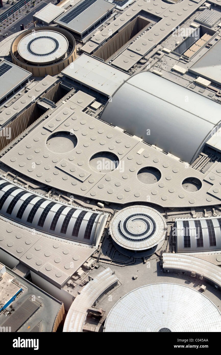 Dubai Mall Roof section of the largest shopping mall in the world