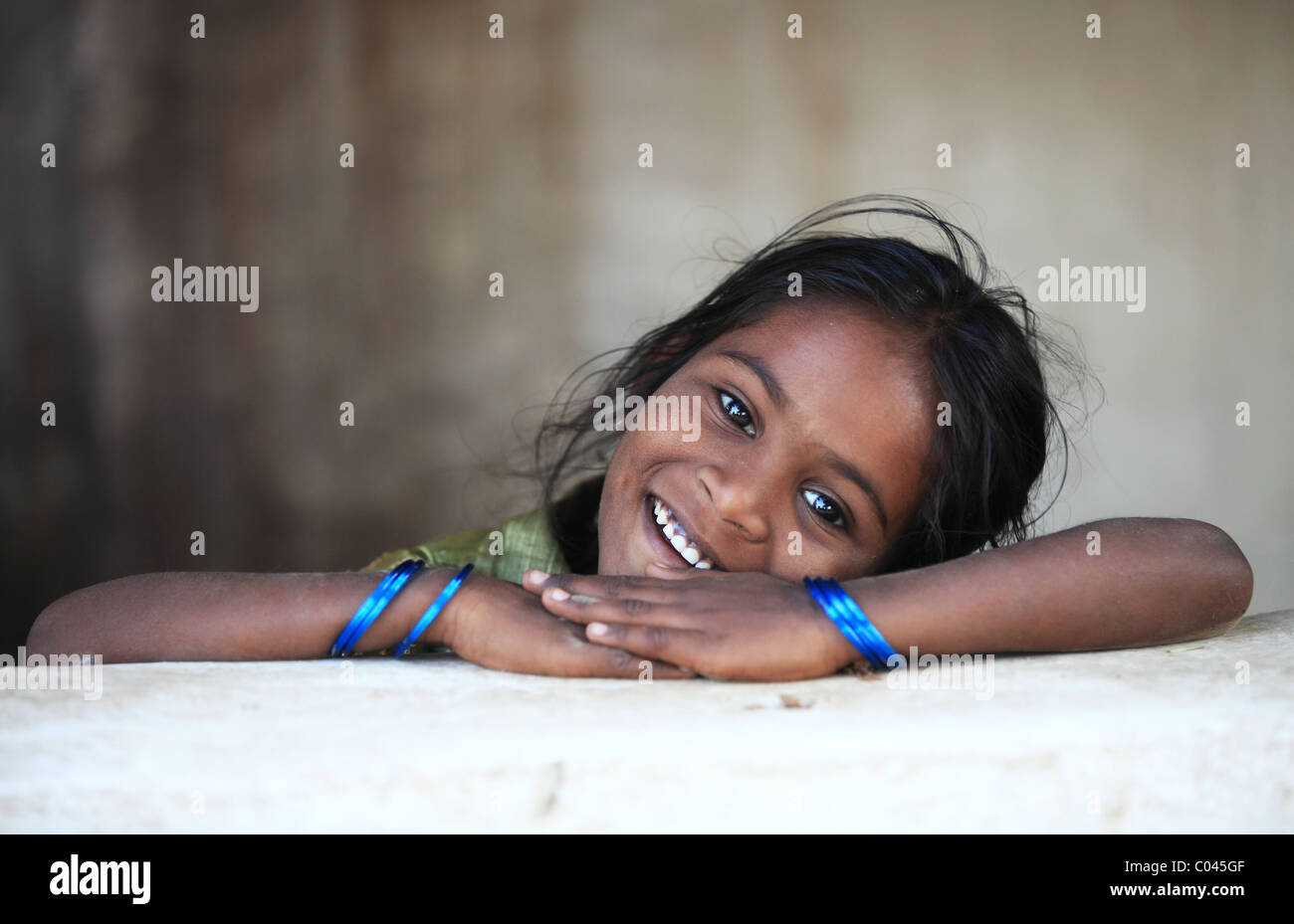 Portrait indian girl pradesh south hi-res stock photography and images ...