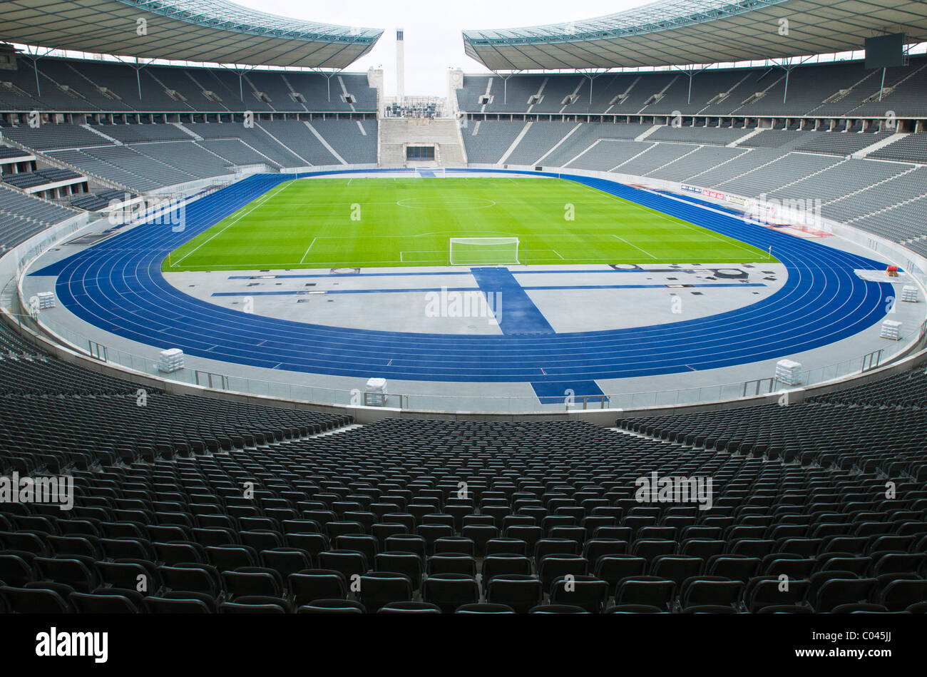 Berlin Olympic Stadium, Berlin Stock Photo