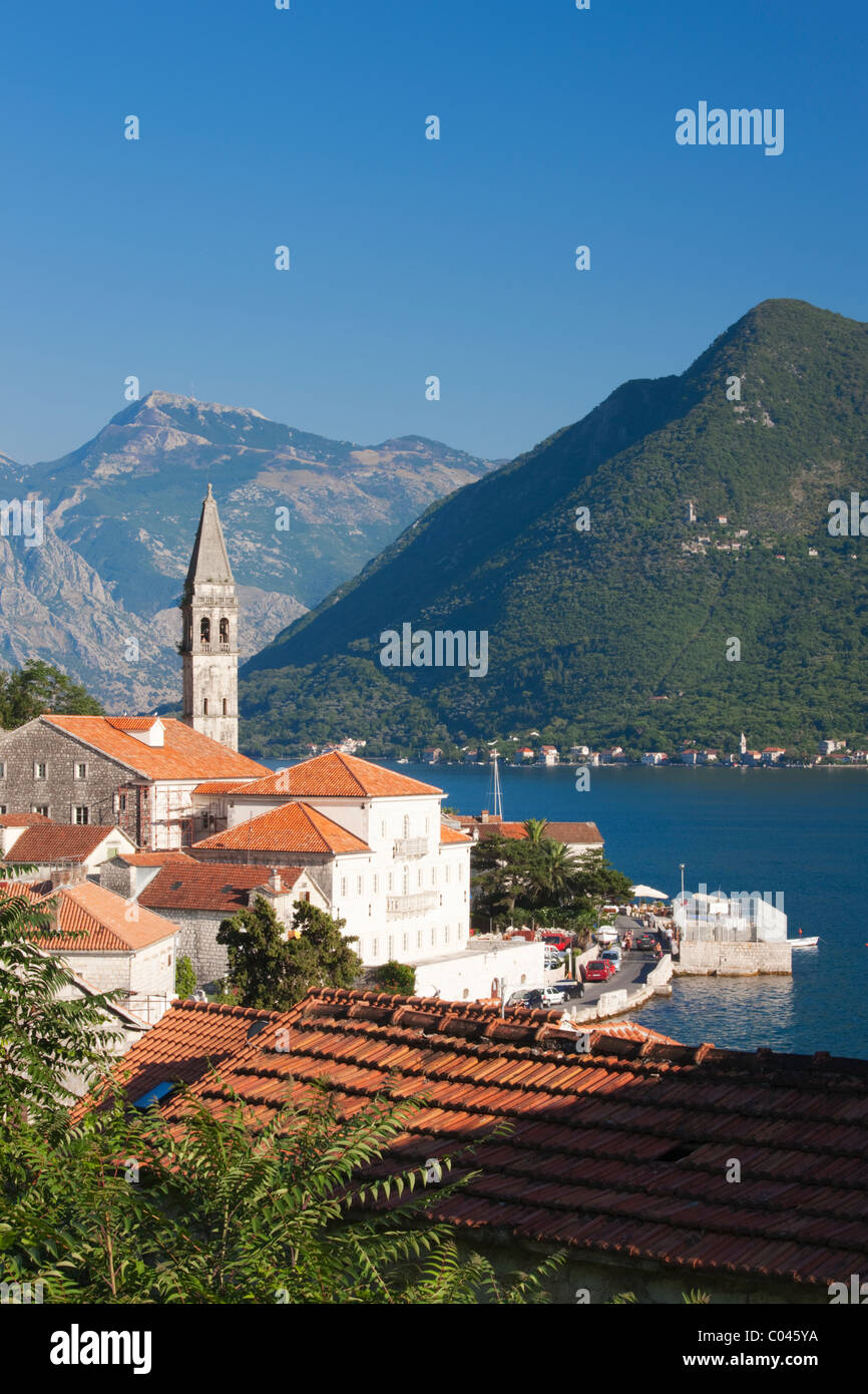 Perast, Boka Kotorska, Montenegro Stock Photo