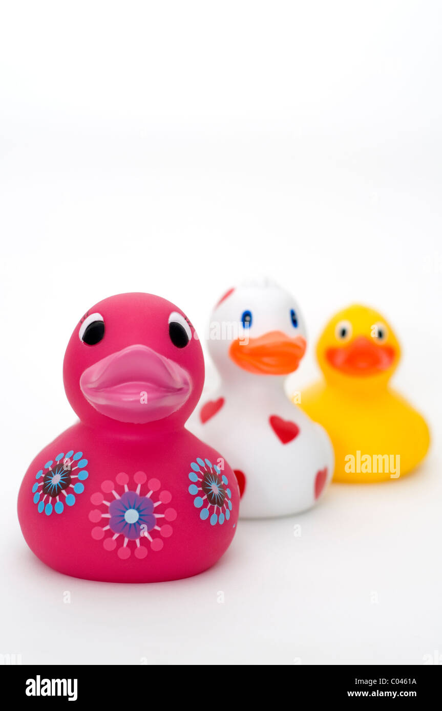 Colourful rubber ducks hi-res stock photography and images - Alamy
