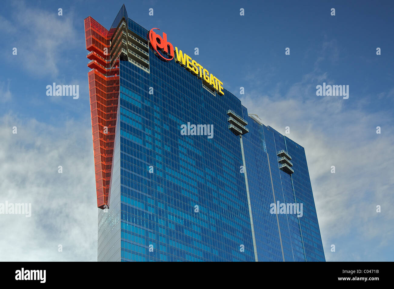 PH Towers Westgate hotel, in Las Vegas Stock Photo
