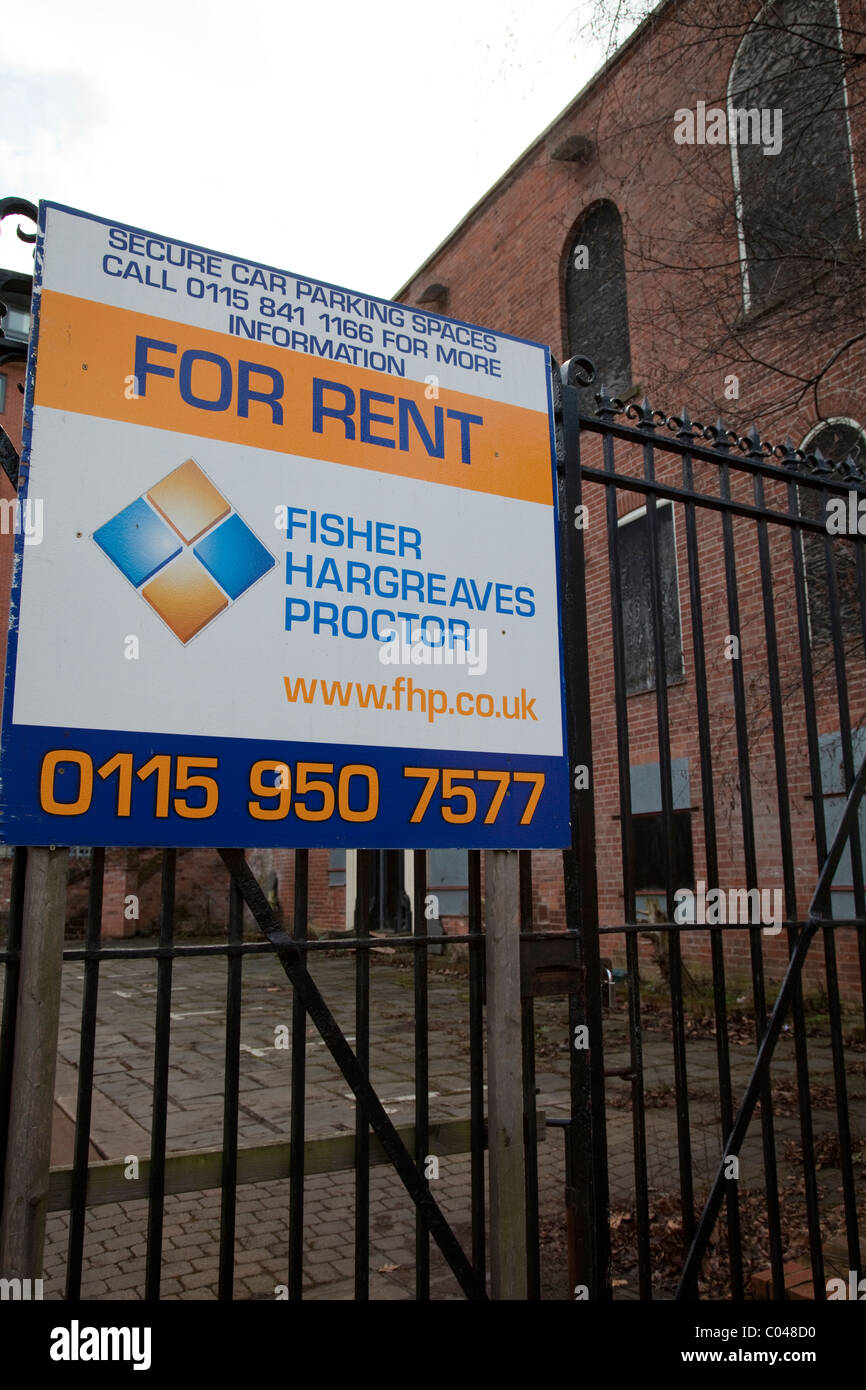 Rent sign hires stock photography and images Alamy