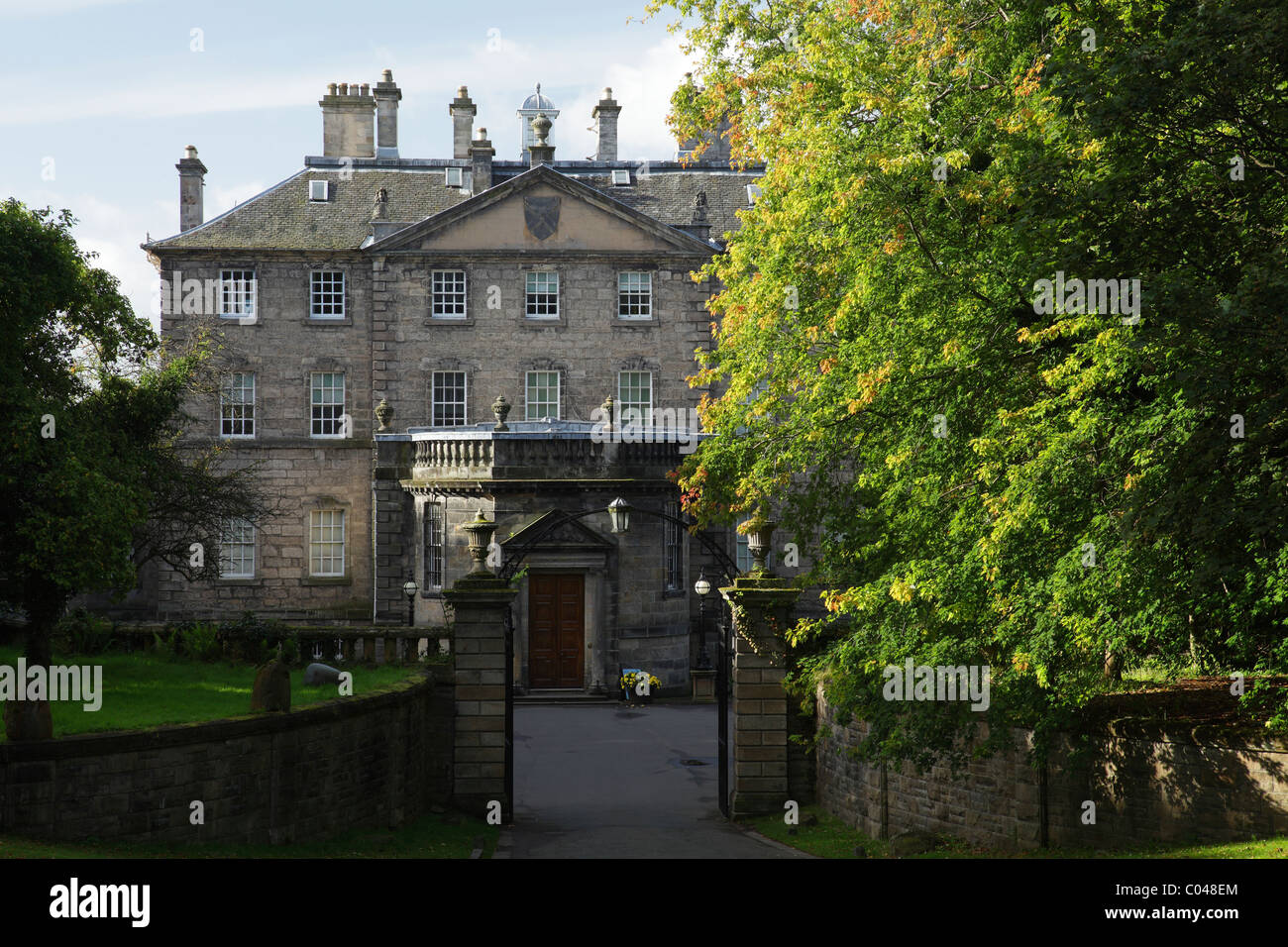 Pollok House run by the National Trust For Scotland in Pollok Country Park, Glasgow, Scotland, UK Stock Photo