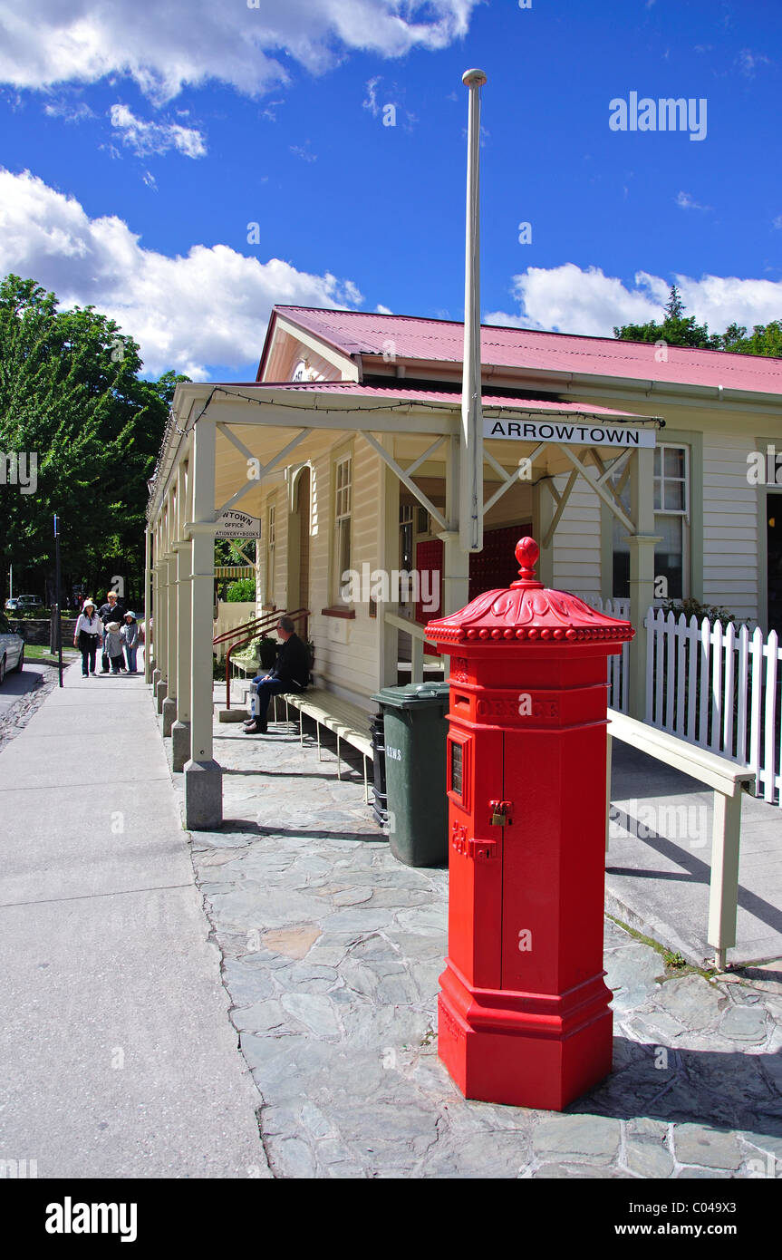 Arrowtown Post Office, Buckingham Street, Arrowtown, Otago Region, South Island, New Zealand Stock Photo
