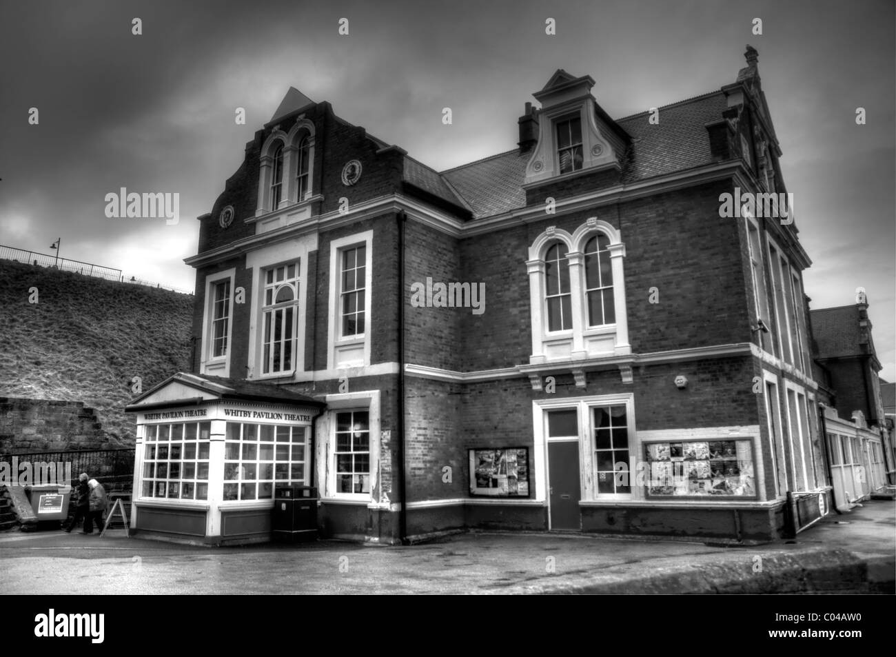 whitby pavilion theatre Stock Photo