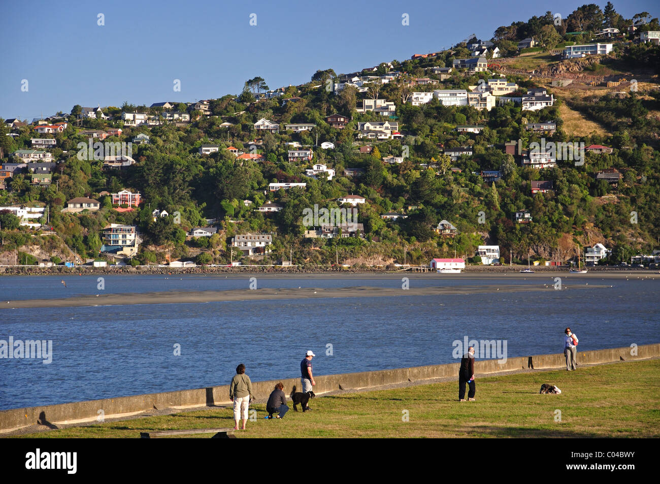 View of Moncks Bay and Clifton from Beachville Road, Redcliffs