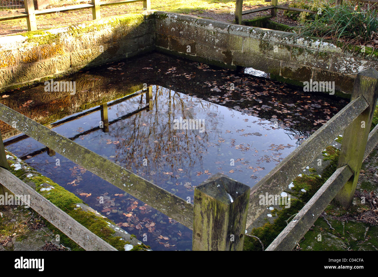 The well at Berkswell, West Midlands, England, UK Stock Photo