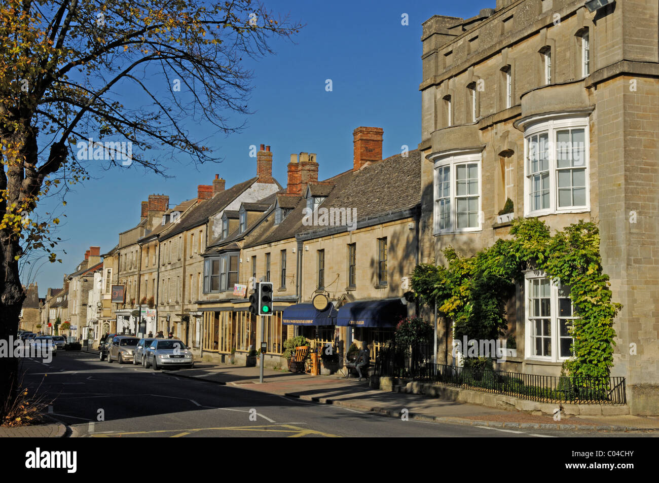 Woodstock, Oxfordshire, England Stock Photo Alamy