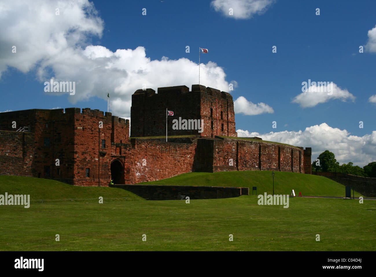Carlisle Castle, Cumbria Stock Photo