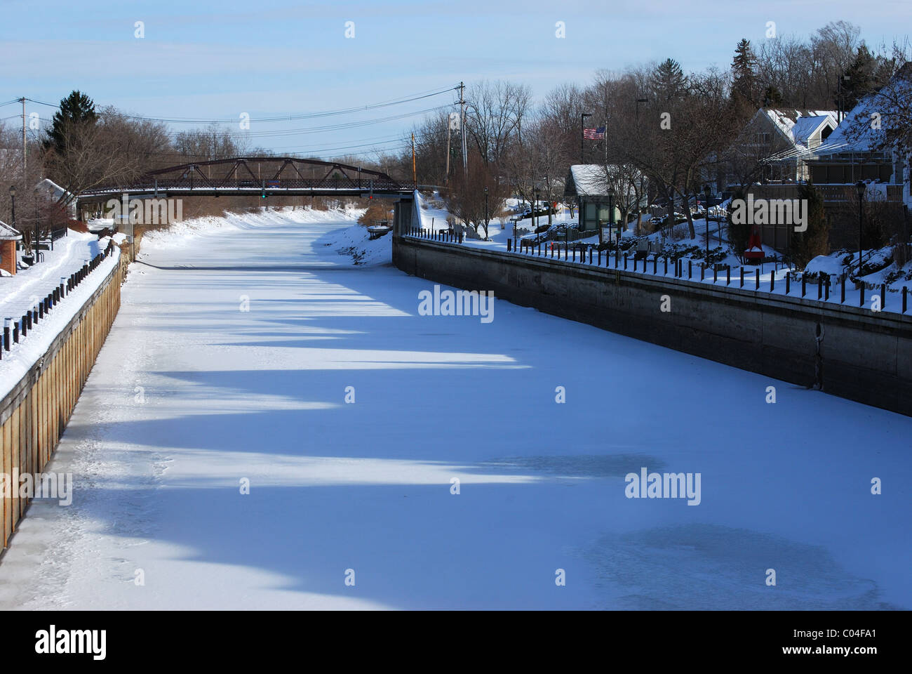 Erie canal village hires stock photography and images Alamy