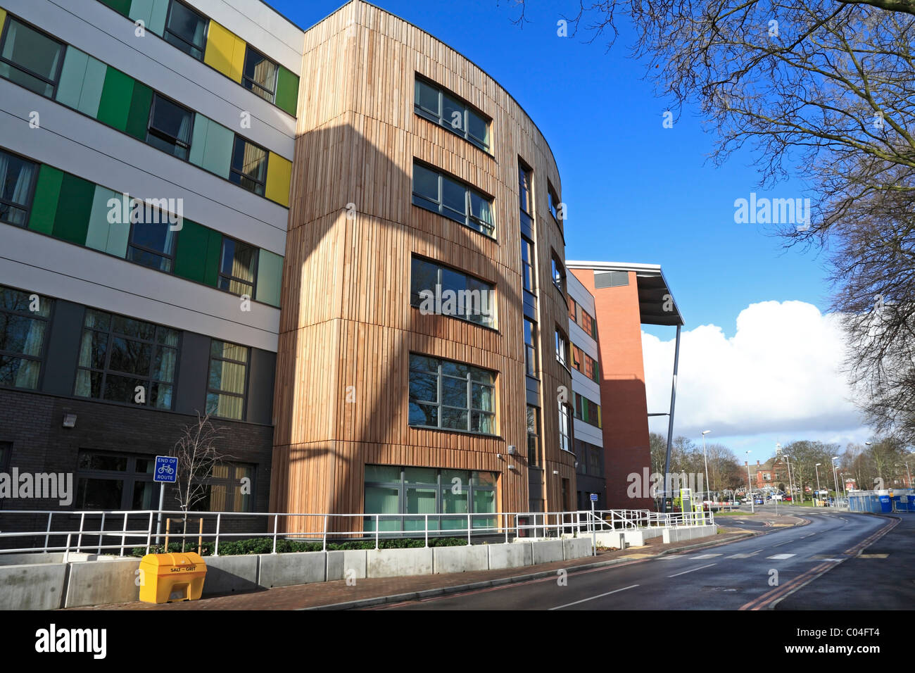 The new Pinderfields Hospital, Wakefield, West Yorkshir,e England, UK. Stock Photo